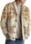 2024 Fashion Knitwear for Men’s Sweater Coat Retro Lapel Button Plus Size Cable Knited Cardigan Henley Sweater
