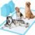 Puppy Pee Pads for Dogs 31″x47″ 40 Count, Pee Pads Extra Large, Leak-Proof & Super Absorbent Dog Pee Pads, Thicken Disposable Potty Pads Puppy Training Pads for Cats Rabbits (40PCS)