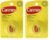 Carmex Classic Lip Balm Medicated 0.25 oz (Packs of 6) (Pack of 2)