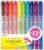 ZEBRA WKT11-10C Optex 2 EZ Highlighter, 10 Colors
