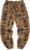 ZAFUL Men’s Fluffy Teddy Beam Feet Pants Plush Warm Soft Pajama Pants Winter Cozy Fleece Baggy Lounge Trouser Sleepwear