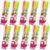 Zebra Optex 1 EZ 3 Color Highlighter, 10 Count B-WKS11-3C
